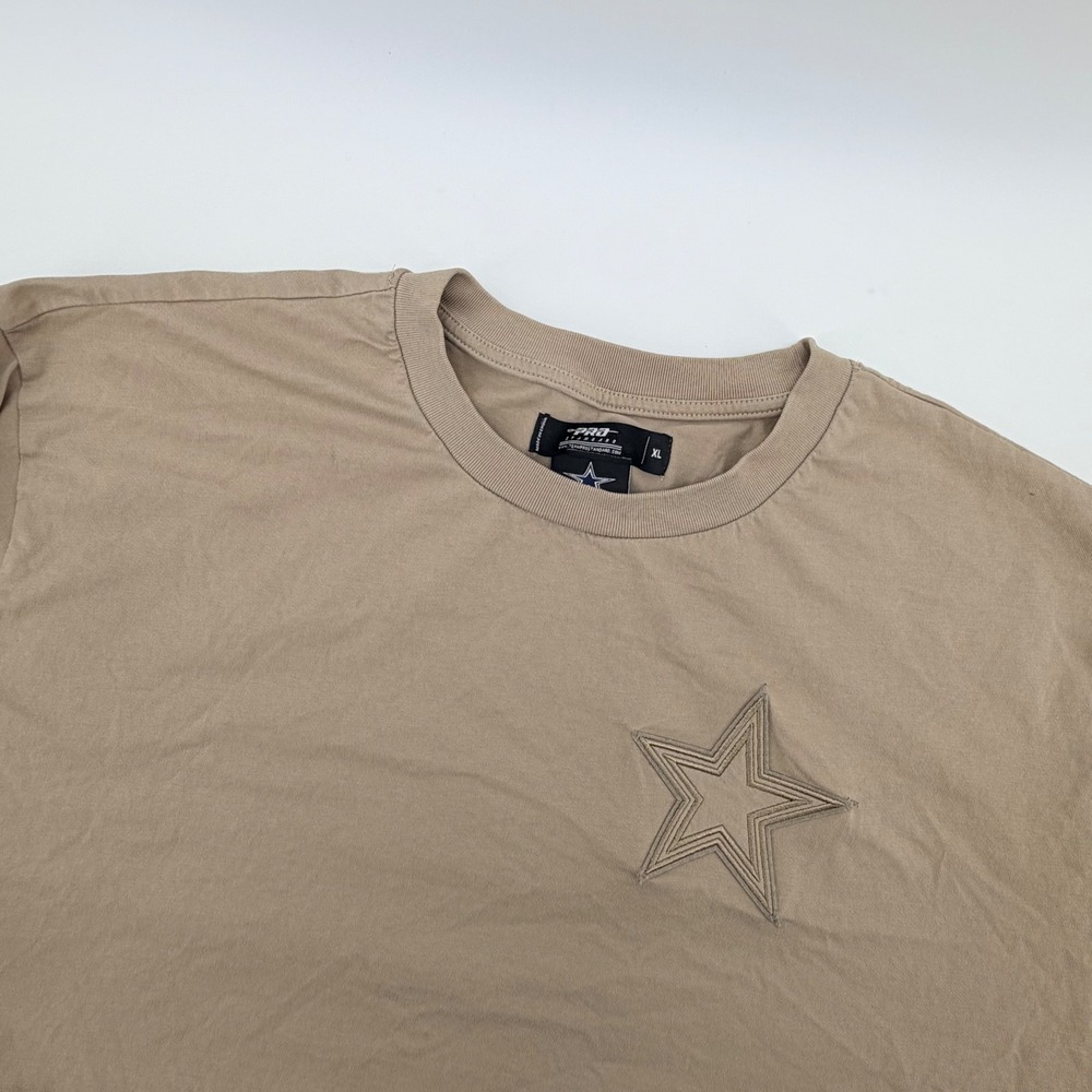 Pro Standard Dallas Cowboys Drop Shoulder Tee‎ Neutral XL NFL Luxury Athletic
